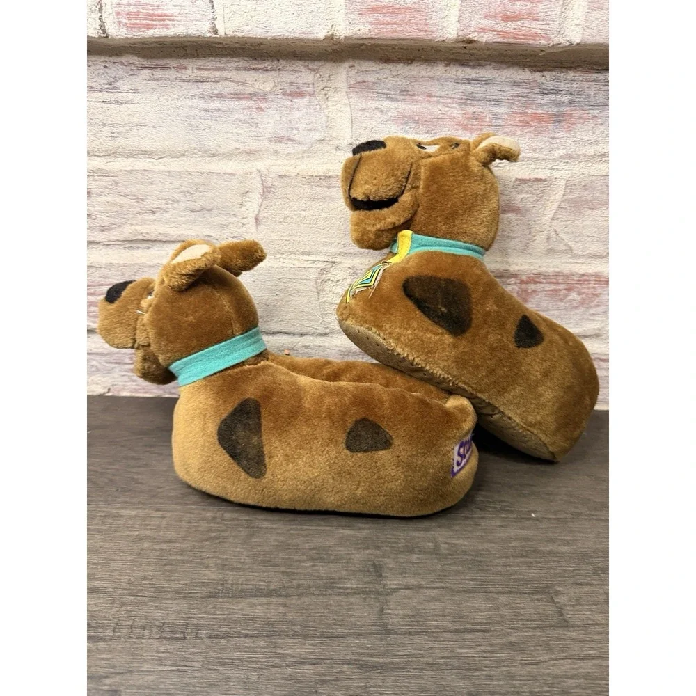 Vintage Scooby-Doo Slippers Hanna Barbera 2000 Cartoon Network Kids Size 1-2 S